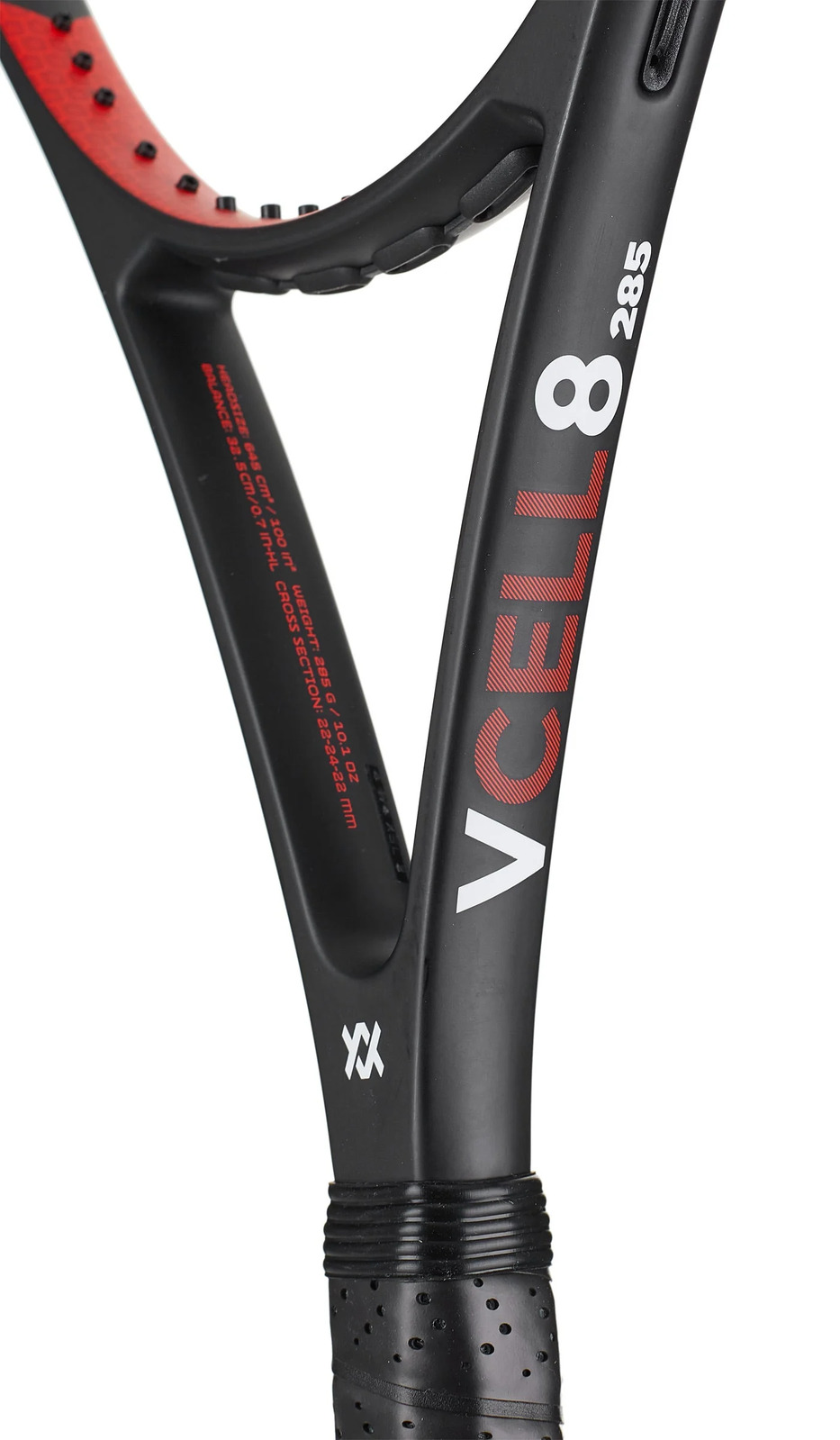 volkl v cell 8 285g tennis racquet racket unstrung 4 1/2