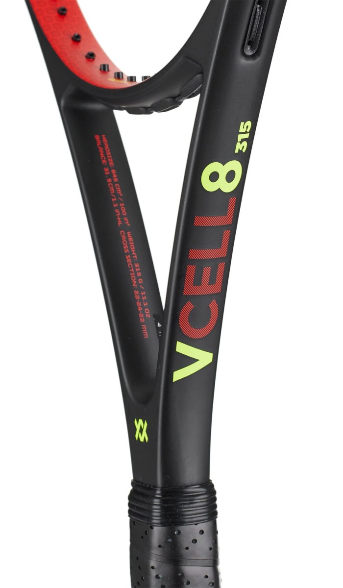 volkl v cell 8 315g tennis racquet racket unstrung 4 1/4 volkl v cell 8 315g tennis racquet racket unstrung 4 1/4