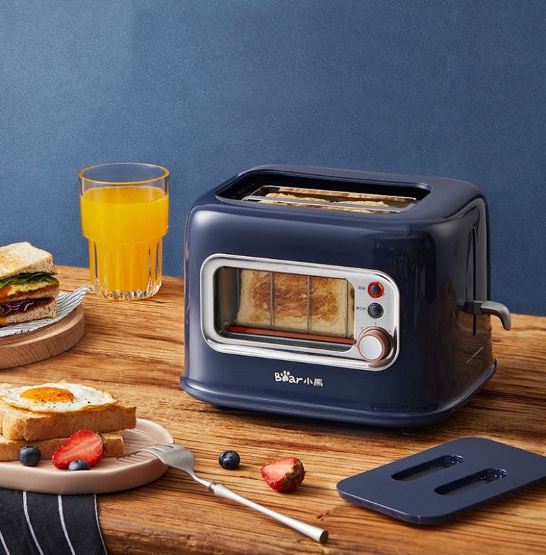 bear double slots bread toaster with glass window dsl c02x1 bear double slots bread toaster with glass window dsl c02x1