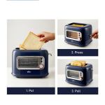bear double slots bread toaster with glass window dsl c02x1 bear double slots bread toaster with glass window dsl c02x1