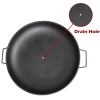 portable outdoor fire pit fireplace open patio heater garden plant bowl steel
