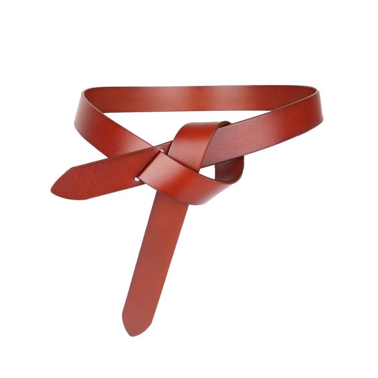 peroz arla women's tan leather knot belt peroz arla women's tan leather knot belt