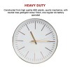modern wall clock silent non ticking quartz battery operated gold modern wall clock silent non ticking quartz battery operated gold