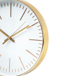 modern wall clock silent non ticking quartz battery operated gold modern wall clock silent non ticking quartz battery operated gold
