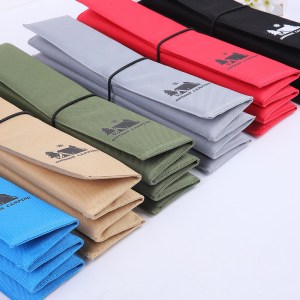 3pcs green portable outdoor folding seat cushion 42cm x 32cm for camping and hiking