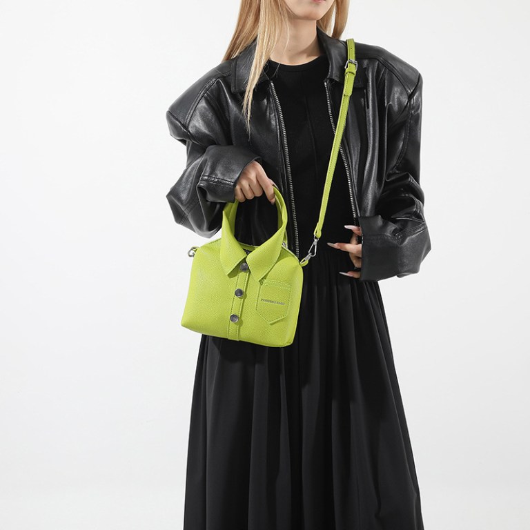green trendy shirt inspired shoulder bag | stylish handbag with unique design green trendy shirt inspired shoulder bag | stylish handbag with unique design