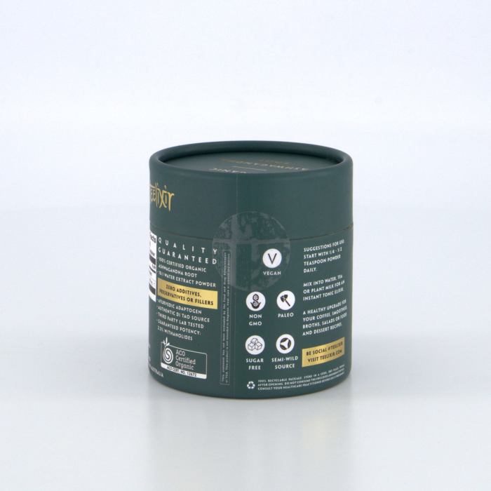 teelixir organic ashwagandha root 250g