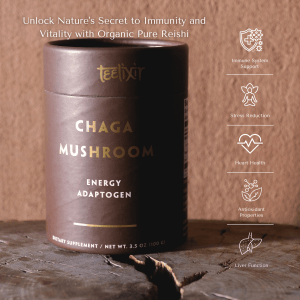 teelixir organic chaga mushroom 500g teelixir organic chaga mushroom 500g