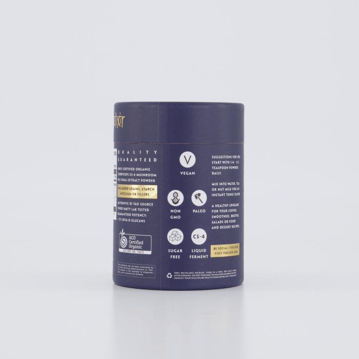 teelixir organic cordyceps mushroom 500g teelixir organic cordyceps mushroom 500g
