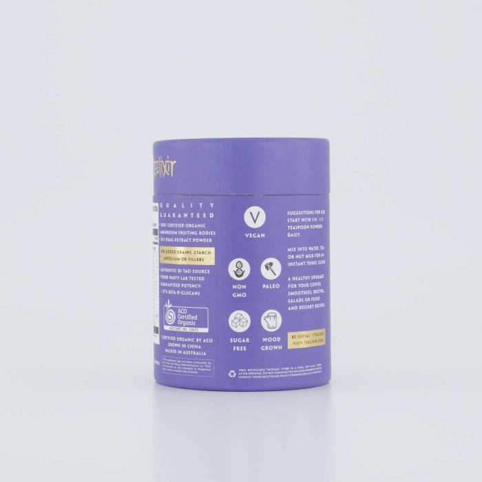 teelixir organic mushroom immunity 500g teelixir organic mushroom immunity 500g