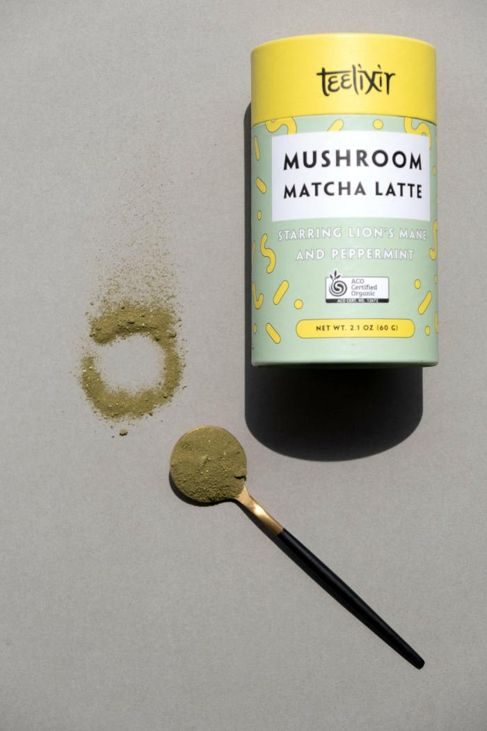 teelixir organic mushroom matcha latte 1kg