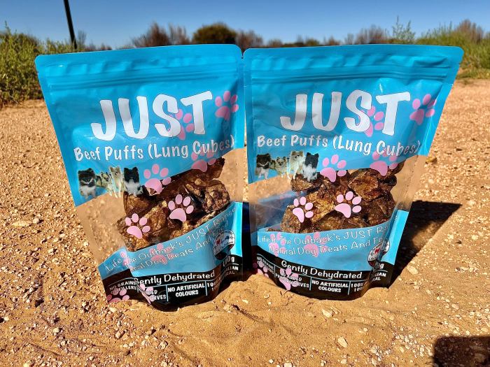 1x Just Beef Puffs (lung cubes) Pet Food 1x Just Beef Puffs (lung cubes) Pet Food