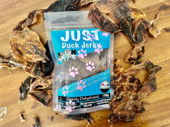 1x just duck jerky