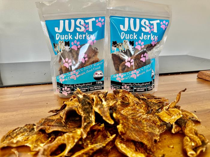1x just duck jerky