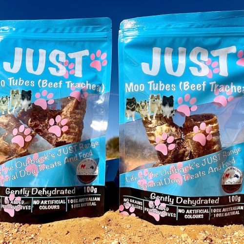1x Just Moo Tubes ( Beef Trachea ) Pet Food 1x Just Moo Tubes ( Beef Trachea ) Pet Food