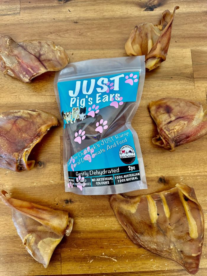 1x just pig's ears 1x just pig's ears