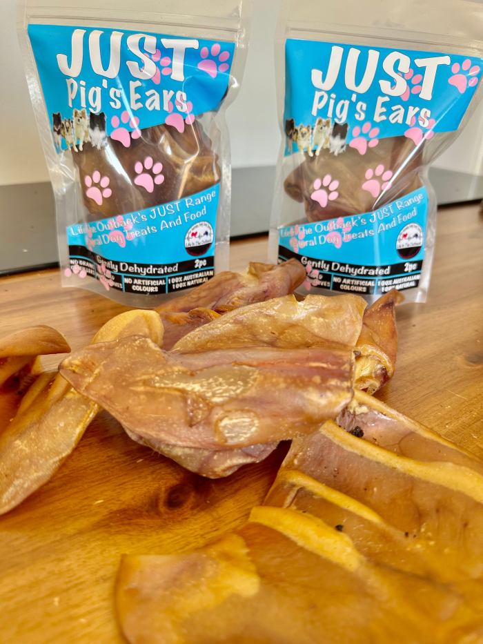 1x just pig's ears 1x just pig's ears