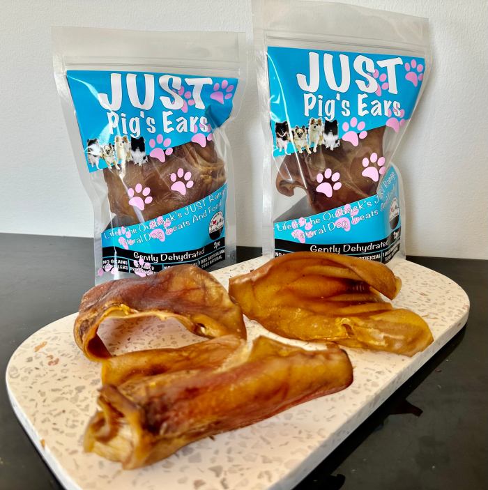 1x just pig's ears 1x just pig's ears