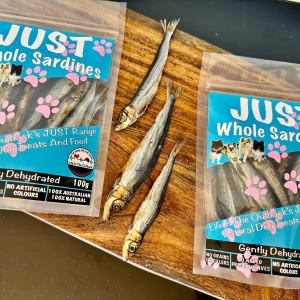 1x just whole sardines 1x just whole sardines