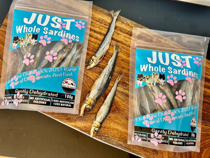 1x just whole sardines