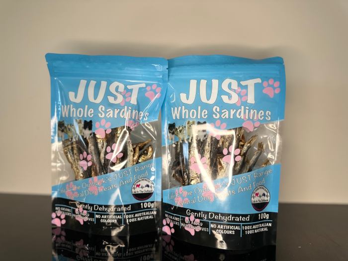 1x just whole sardines