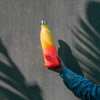 lazy dayz jumbo drink bottle 1l yellow peach ombre