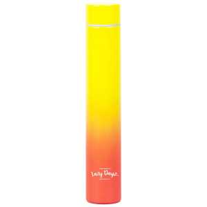 Lazy Dayz 300ml Slimline Insulated Drink Bottle – Yellow Peach Ombre