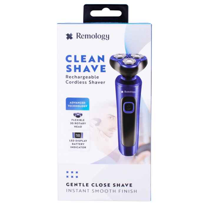 remology clean shave rechargeable cordless shaver remology clean shave rechargeable cordless shaver