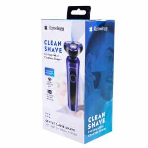 remology clean shave rechargeable cordless shaver