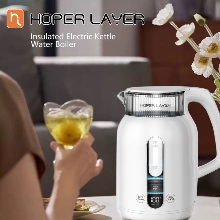 hoper layer insulation electric kettle 1.5l 1500w water boiler k15 g1 hoper layer insulation electric kettle 1.5l 1500w water boiler k15 g1