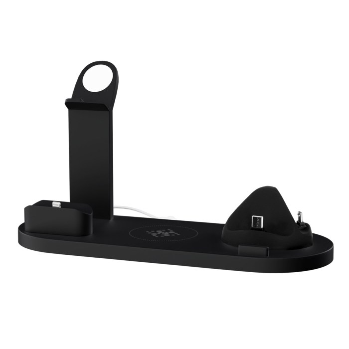 Devanti 4 in 1 Wireless Charger Multi-function Station for Phone Airpod iWatch 15W Devanti 4 in 1 Wireless Charger Multi-function Station for Phone Airpod iWatch 15W
