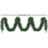 jingle jollys 10m christmas garland led lights party xmas decorations 700 tips