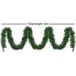 jingle jollys 10m christmas garland led lights party xmas decorations 700 tips jingle jollys 10m christmas garland led lights party xmas decorations 700 tips