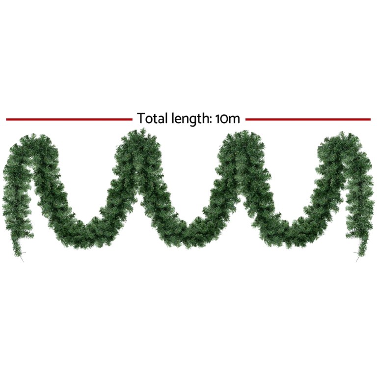 jingle jollys 10m christmas garland led lights party xmas decorations 700 tips jingle jollys 10m christmas garland led lights party xmas decorations 700 tips