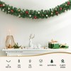 jingle jollys 10m christmas garland led lights party xmas decorations 700 tips