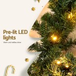 jingle jollys 10m christmas garland led lights party xmas decorations 700 tips jingle jollys 10m christmas garland led lights party xmas decorations 700 tips