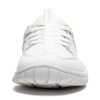 HOBIBEAR Men Women Wide Toe Shoes Non Slip Lace Up Running Sneakers Artificial Leather Walking Shoes 5