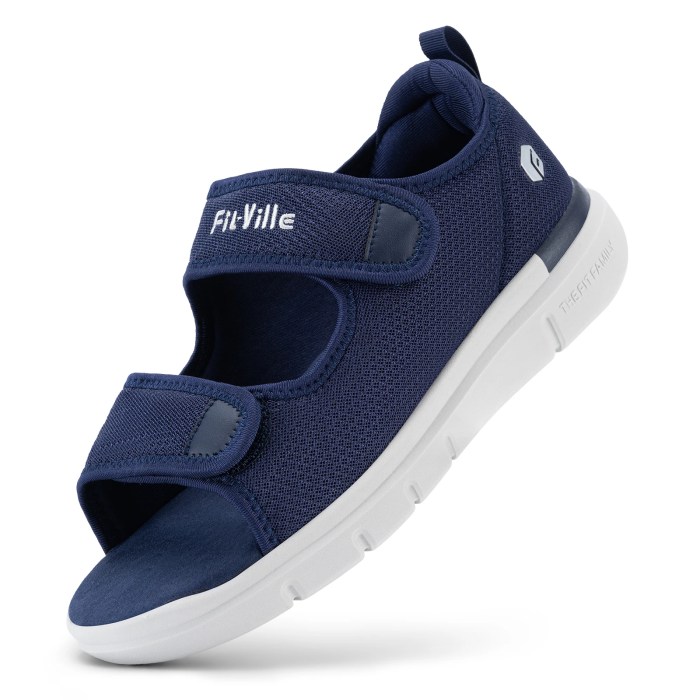 fitville men's sandals summer flat shoes widened elderly casual shoe breathable lightweight for plantar fasciitis pain relief FitVille Men'S Sandals Summer Flat Shoes Widened Elderly Casual Shoe Breathable Lightweight For Plantar Fasciitis Pain Relief
