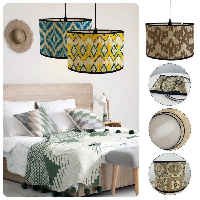 Japanese Style Lamp Shade Bamboo Light Cover Bar Cafe Homestay Decor Chandelier Wall Lamp Lampshade Bamboo Art Light Shade 5