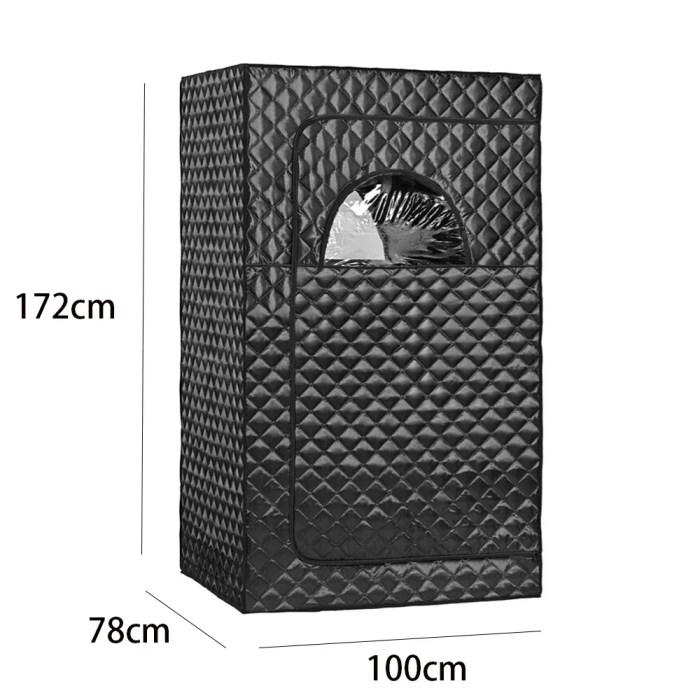 portable sauna steam for full body sauna tent steam room with 2l steamer generator with remote control Portable Sauna Steam for Full Body Sauna Tent Steam Room with 2L Steamer Generator With Remote Control 4