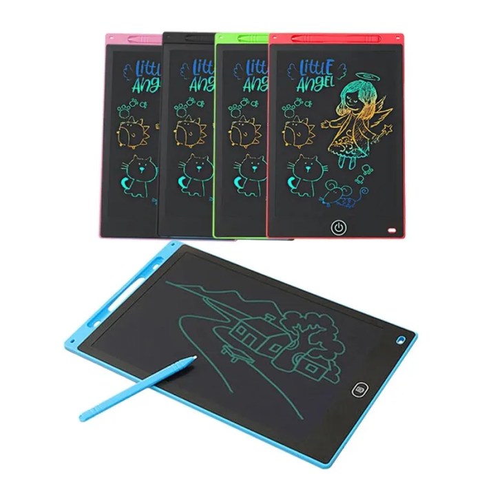 6.5/8.5/10/12 Inch LCD Drawing Tablet for Kids, Rechargeable Erasable Board with Pen, Travel Educational Toy Gift for Boys Girls 2