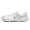 HOBIBEAR Men Women Wide Toe Shoes Non Slip Lace Up Running Sneakers Artificial Leather Walking Shoes 2