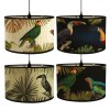 retro style flower printing lampshade japanese style homestay decor bamboo art chandelier light cover chandelier wall lamp shade Retro Style Flower Printing Lampshade Japanese Style Homestay Decor Bamboo Art Chandelier Light Cover Chandelier Wall Lamp Shade 4