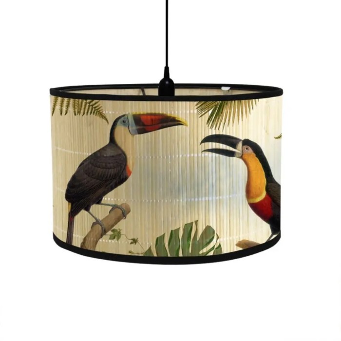 retro style flower printing lampshade japanese style homestay decor bamboo art chandelier light cover chandelier wall lamp shade Retro Style Flower Printing Lampshade Japanese Style Homestay Decor Bamboo Art Chandelier Light Cover Chandelier Wall Lamp Shade 3