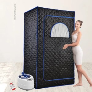 portable sauna steam for full body sauna tent steam room with 2l steamer generator with remote control Portable Sauna Steam for Full Body Sauna Tent Steam Room with 2L Steamer Generator With Remote Control