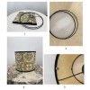 Japanese Style Lamp Shade Bamboo Light Cover Bar Cafe Homestay Decor Chandelier Wall Lamp Lampshade Bamboo Art Light Shade 6