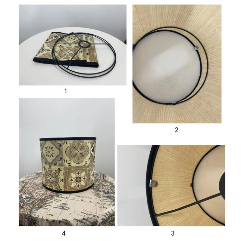 Japanese Style Lamp Shade Bamboo Light Cover Bar Cafe Homestay Decor Chandelier Wall Lamp Lampshade Bamboo Art Light Shade 6