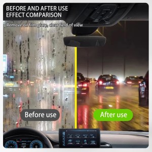 150ml Automotive Car Oil Film Cleaning Brush Hydrophobic Glass Coating for Windshield Portable Effective Oil Film Cleaning Tool 4