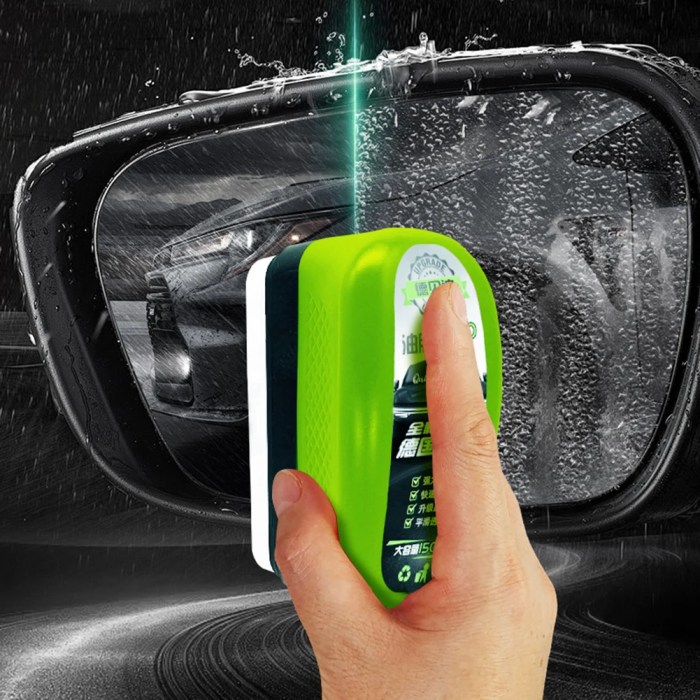 150ml Automotive Car Oil Film Cleaning Brush Hydrophobic Glass Coating for Windshield Portable Effective Oil Film Cleaning Tool 2