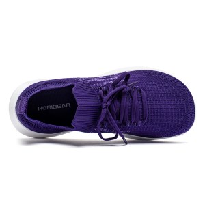 HOBIBEAR Unisex Running Sneakers Wide Toe Mesh Breathable Barefoot Shoes 5